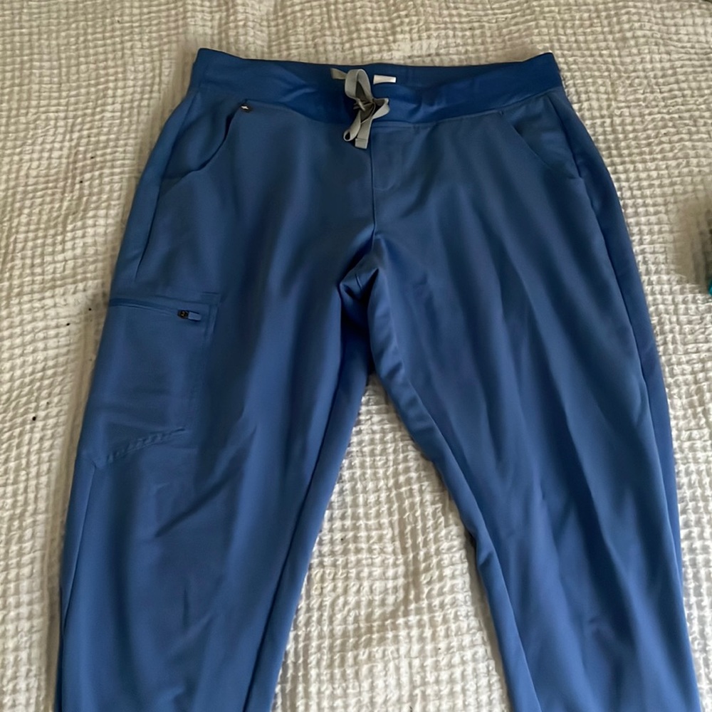 Figs Ceil Blue Jogger Scrub Pant